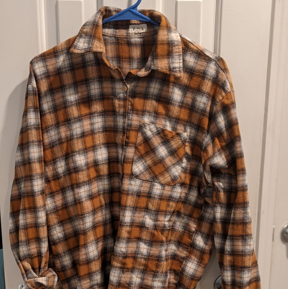 Pol Button Down Top - image 2